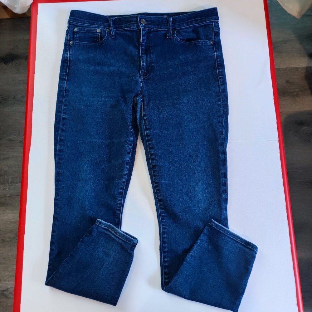 GAP Denim jeans resolution true skinny blue women's size 32 Regular